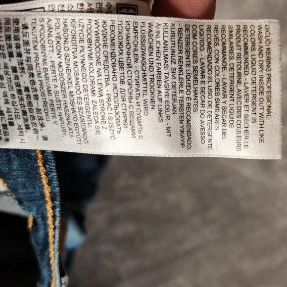 Levi's 505 Jeans Men's‎ 33X30 Blue Straight Regular Fit - Picture 12 of 16